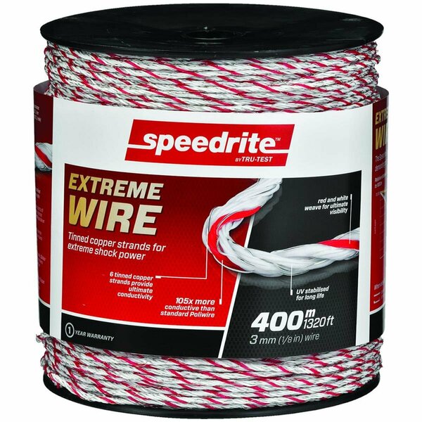 Grilltown 1320 ft. Extreme Poly Wire - White GR3512246